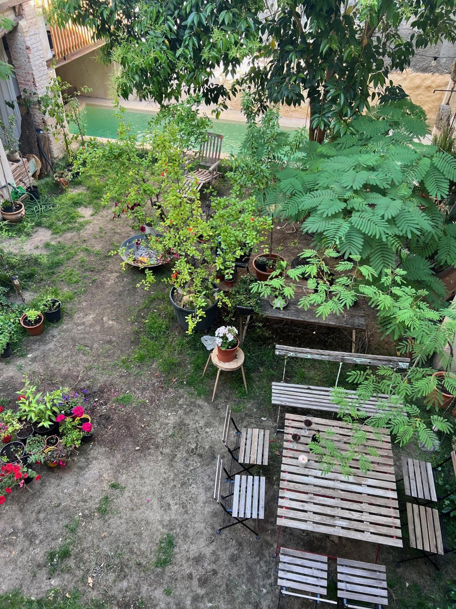 Casita Acceso Piscina Y Jardin La Nueva Канделеда Экстерьер фото