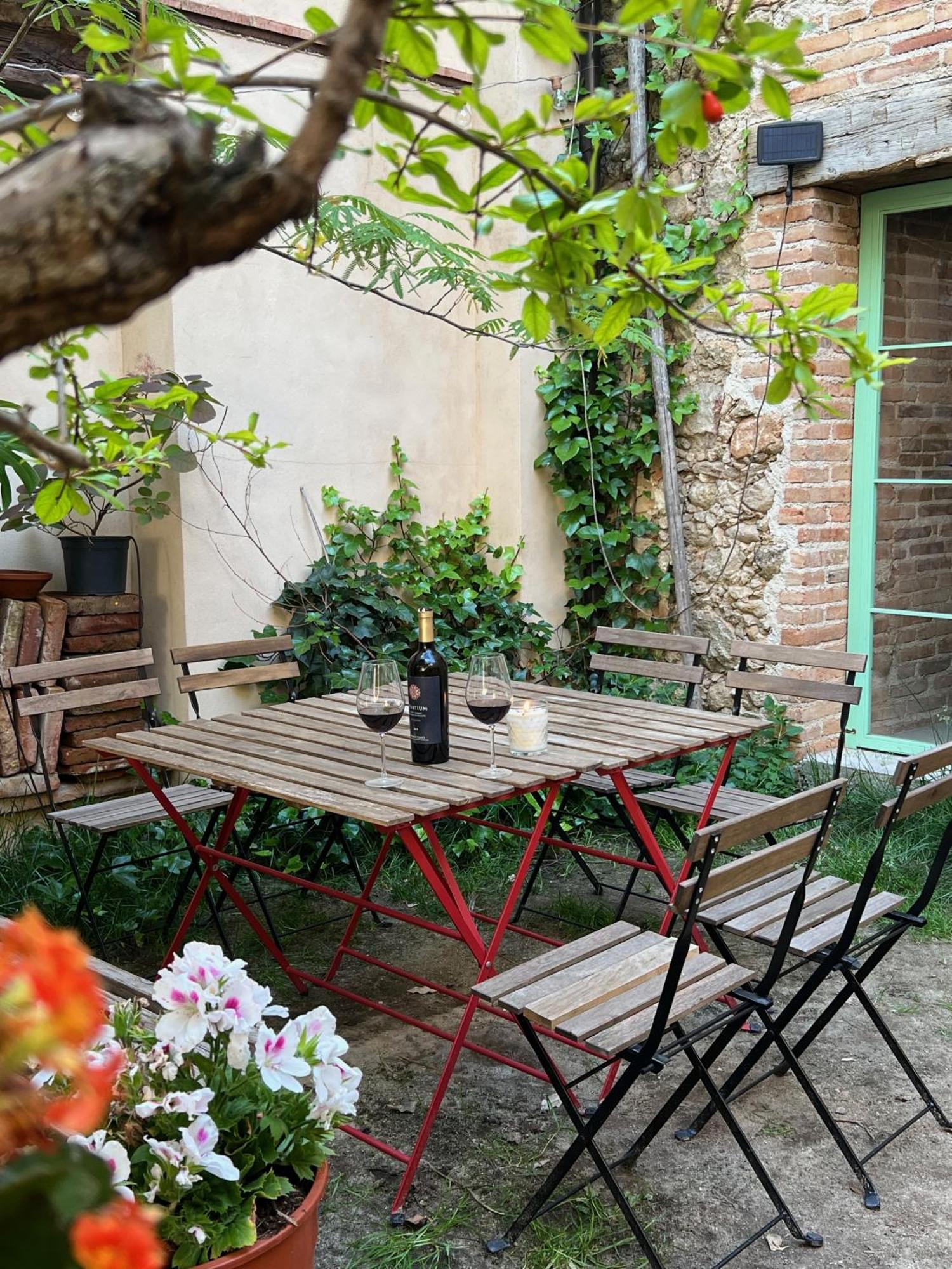 Casita Acceso Piscina Y Jardin La Nueva Канделеда Экстерьер фото
